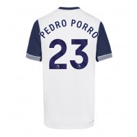 Tottenham Hotspur Pedro Porro #23 Domáci futbalový dres 2024-25 Krátky Rukáv